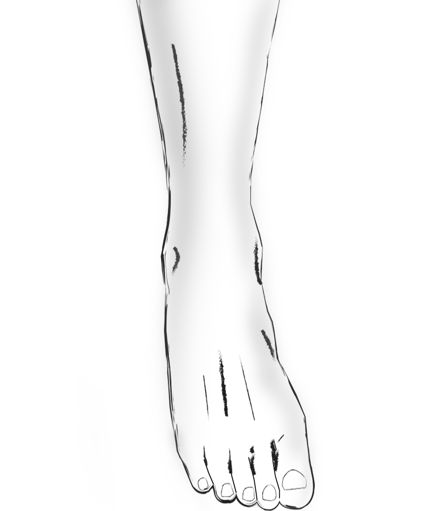 use foot pain locator for top of foot pain causes symptoms treatments